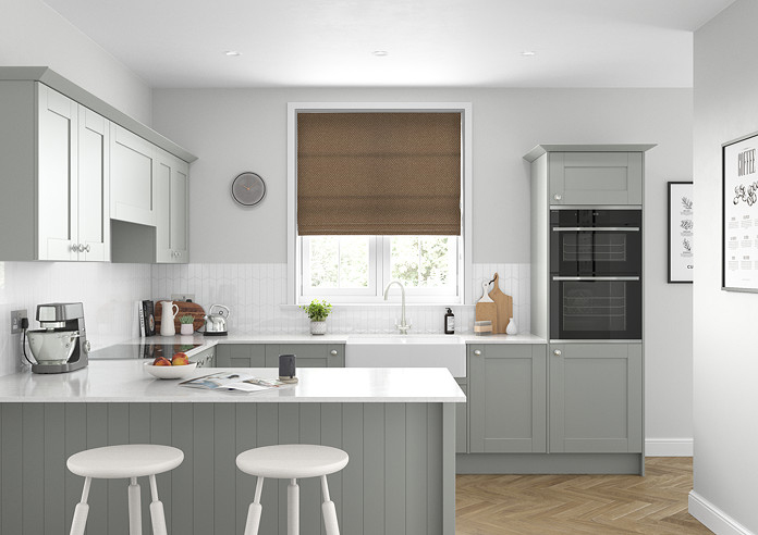 Sicily, Chocolate - Roman Blind - Image 5